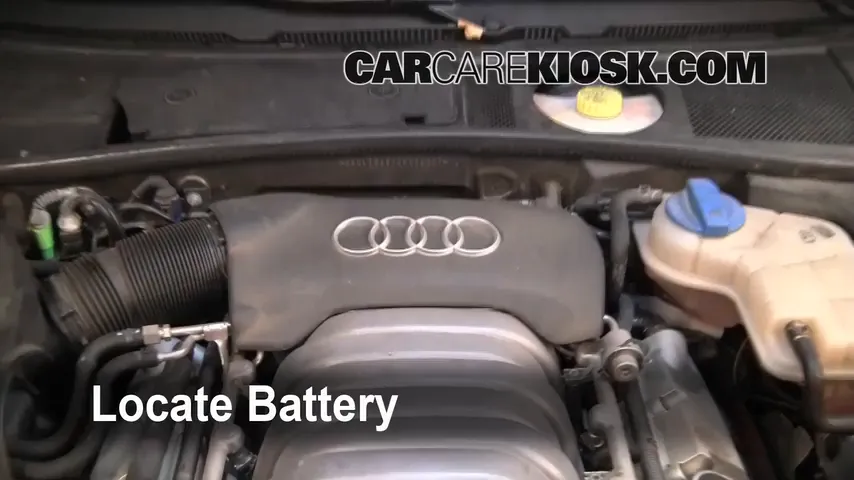 2004 Audi A6 3.0L V6 Battery Jumpstart